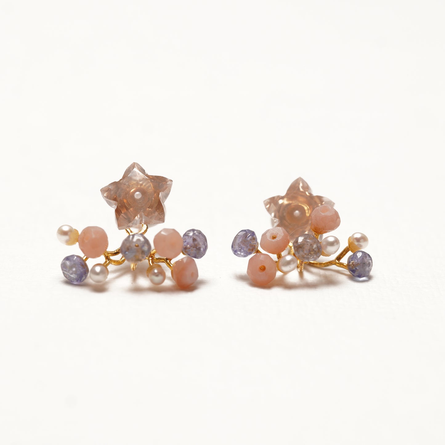 Gemstone Fairy Earrings Collection Pierce