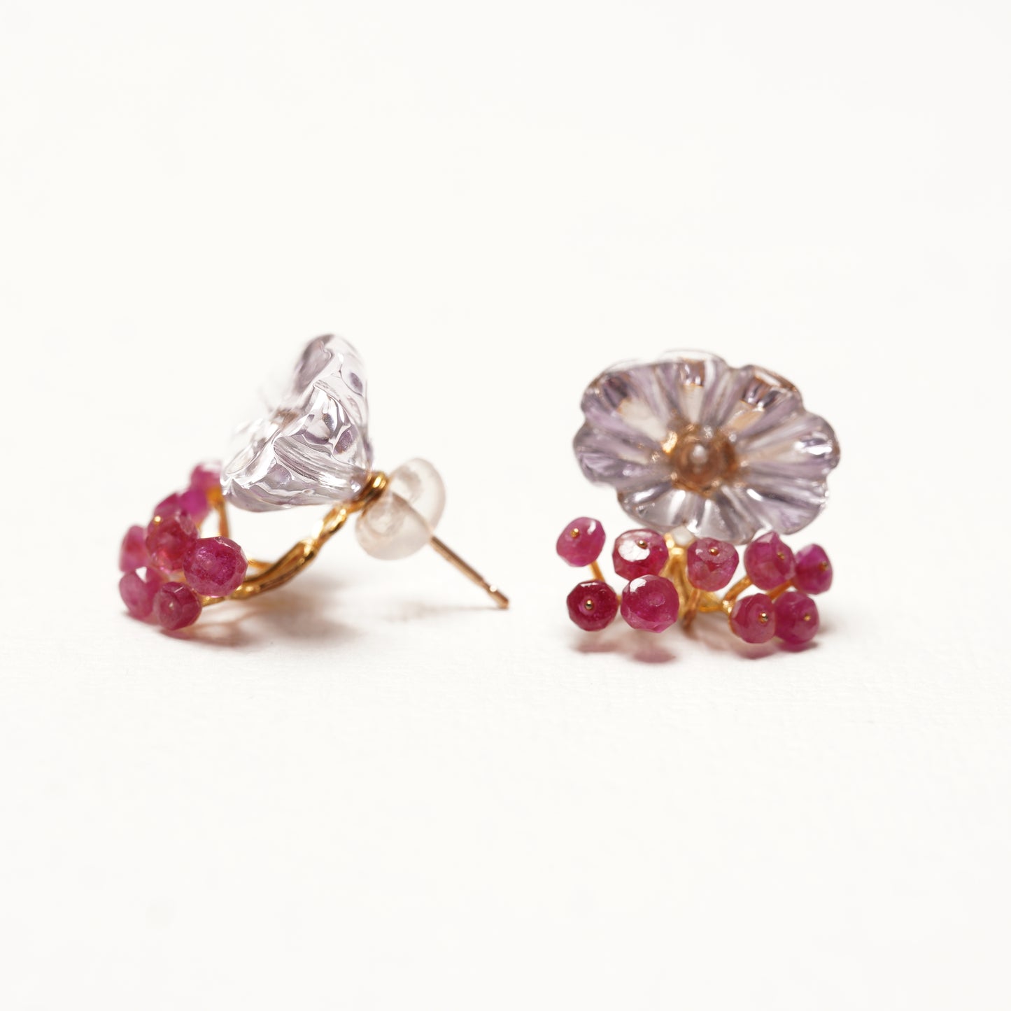 Gemstone Fairy Earrings Collection Pierce