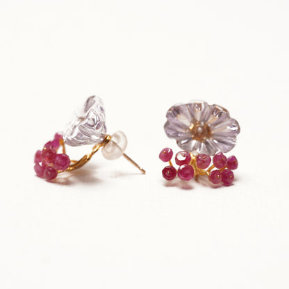 Gemstone Fairy Earrings Collection Pierce