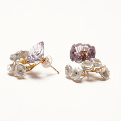 Gemstone Fairy Earrings Collection Pierce