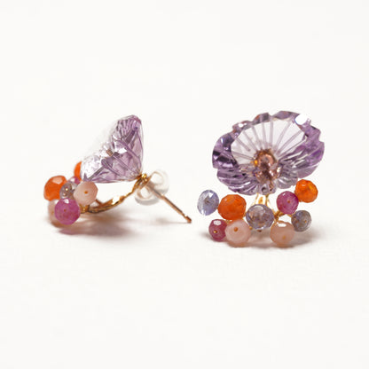 Gemstone Fairy Earrings Collection Pierce