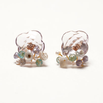 Gemstone Fairy Earrings Collection Pierce