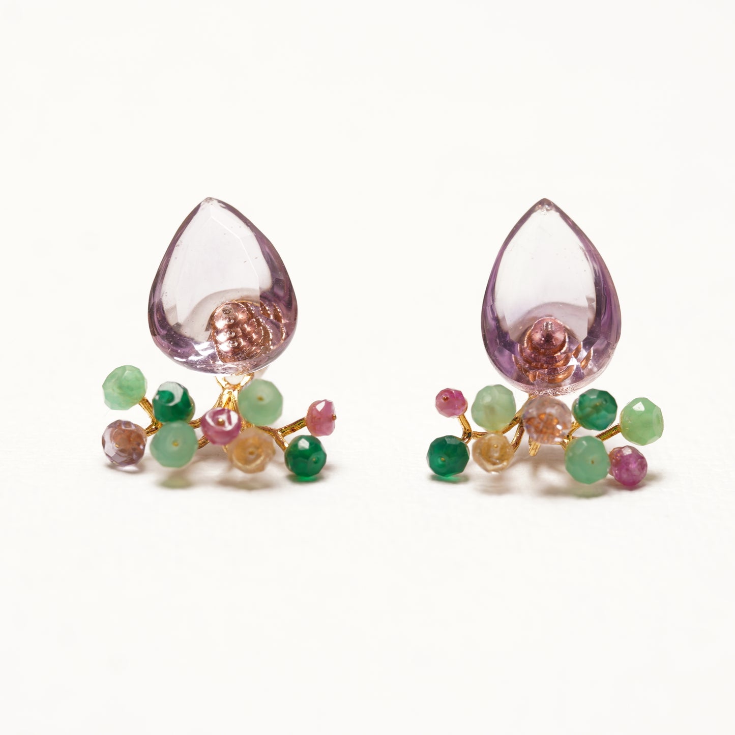 Gemstone Fairy Earrings Collection Pierce