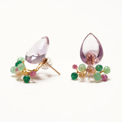 Gemstone Fairy Earrings Collection Pierce