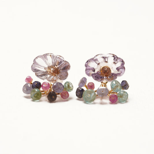 Gemstone Fairy Earrings Collection Pierce