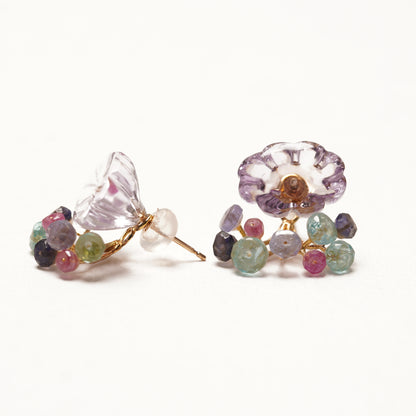 Gemstone Fairy Earrings Collection Pierce