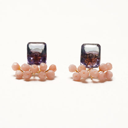Gemstone Fairy Earrings Collection Pierce　完売