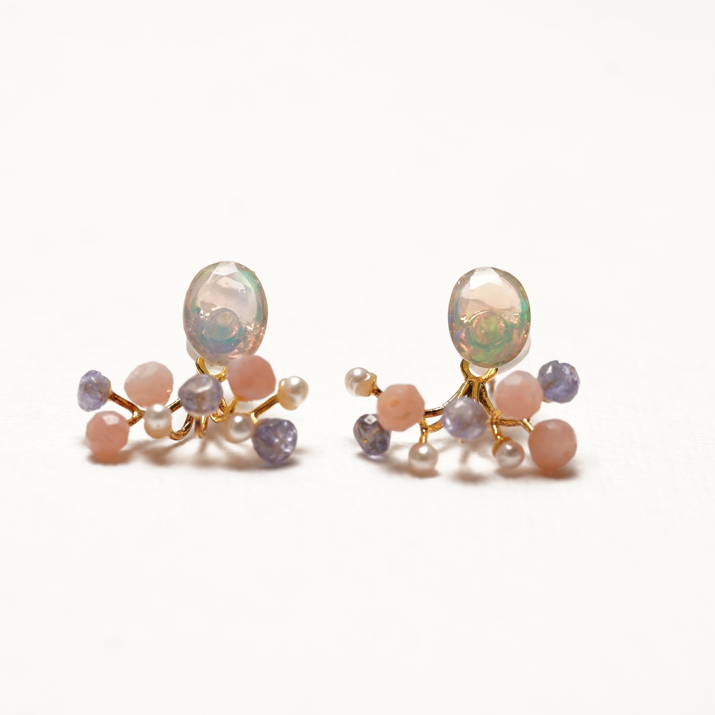 Gemstone Fairy Earrings Collection Pierce