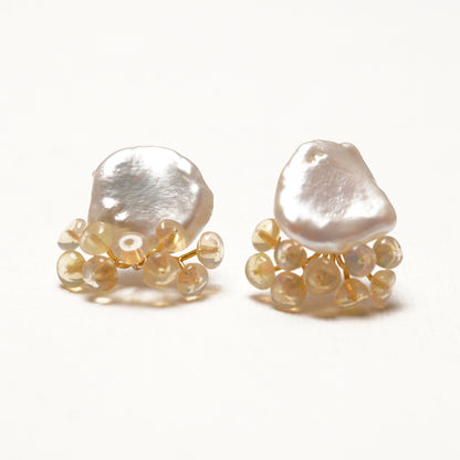 Gemstone Fairy Earrings Collection Pierce　完売