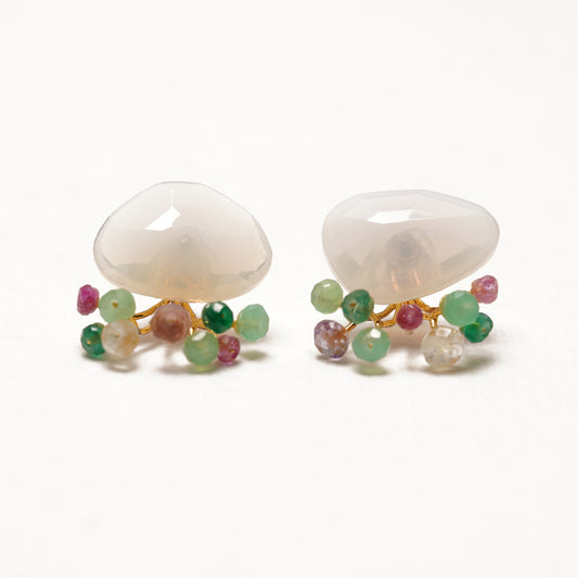 Gemstone Fairy Earrings Collection Pierce