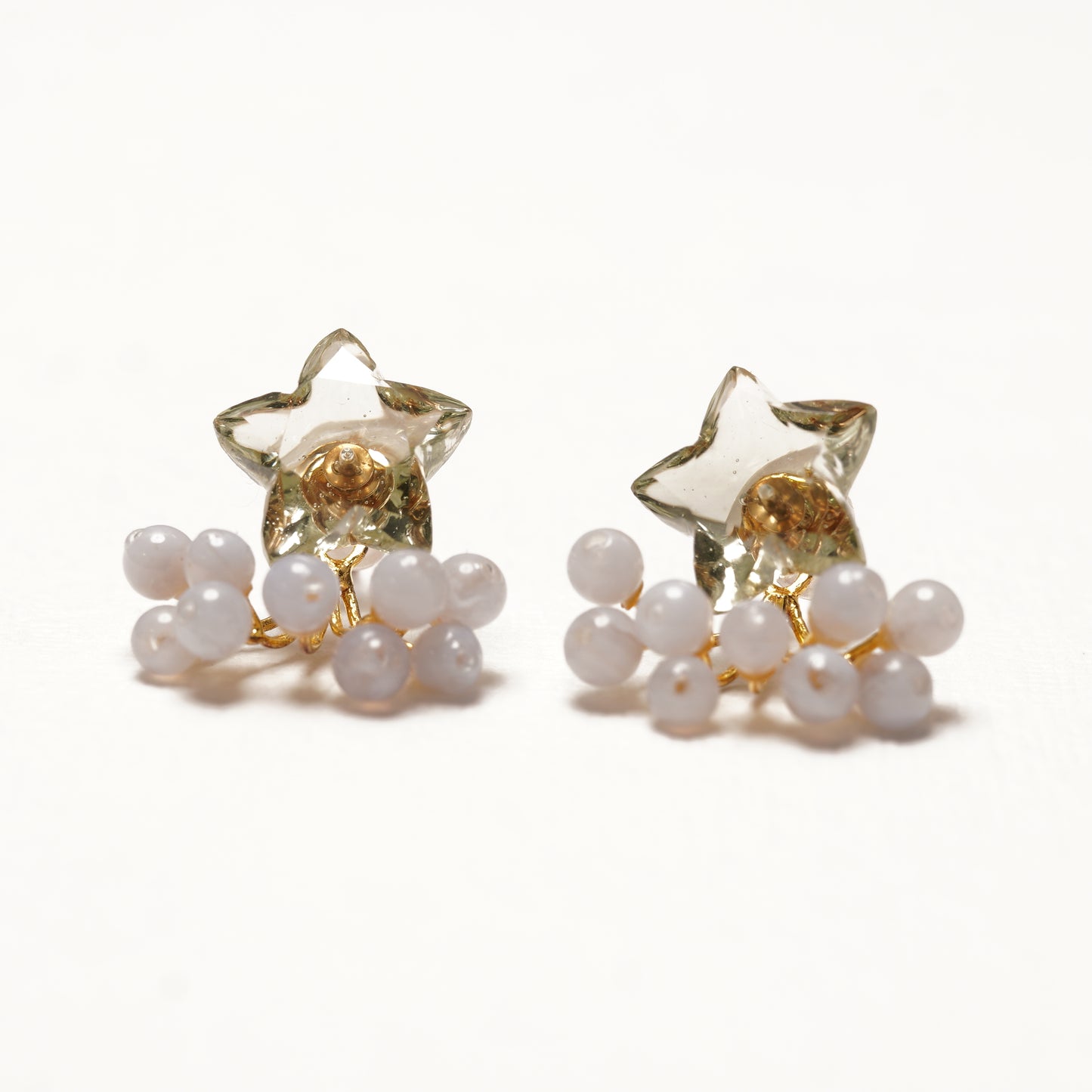 Gemstone Fairy Earrings Collection Pierce　完売