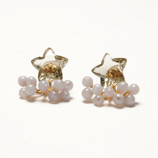 Gemstone Fairy Earrings Collection Pierce　完売