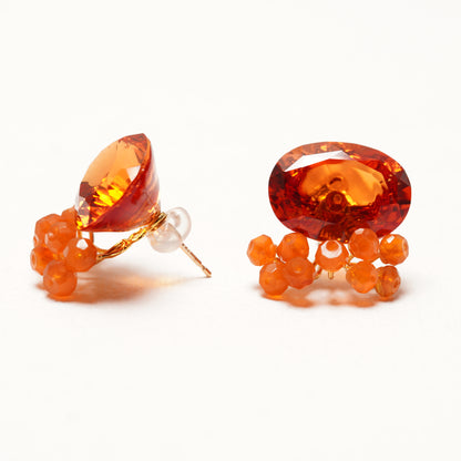 Gemstone Fairy Earrings Collection Pierce　完売