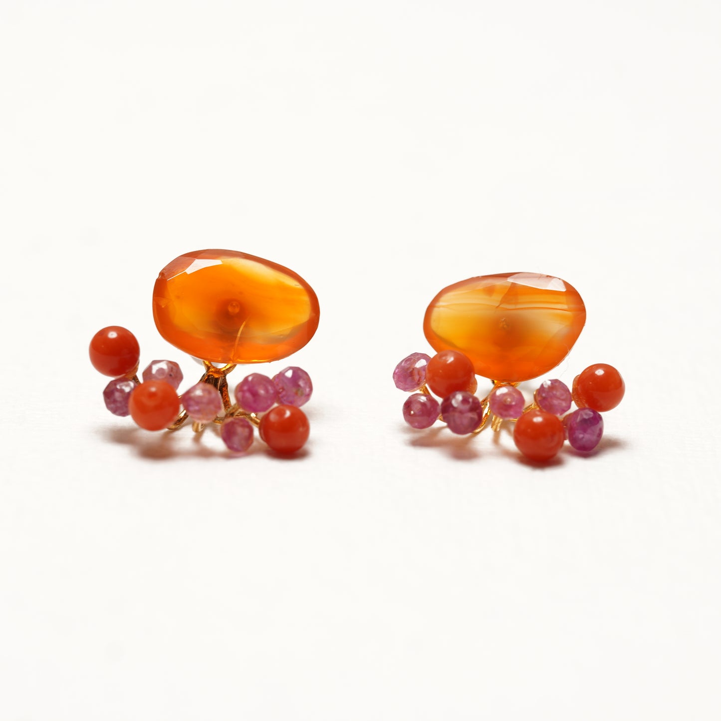 Gemstone Fairy Earrings Collection Pierce