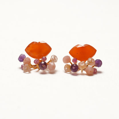 Gemstone Fairy Earrings Collection Pierce