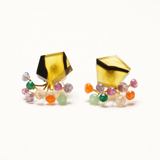 Gemstone Fairy Earrings Collection Pierce