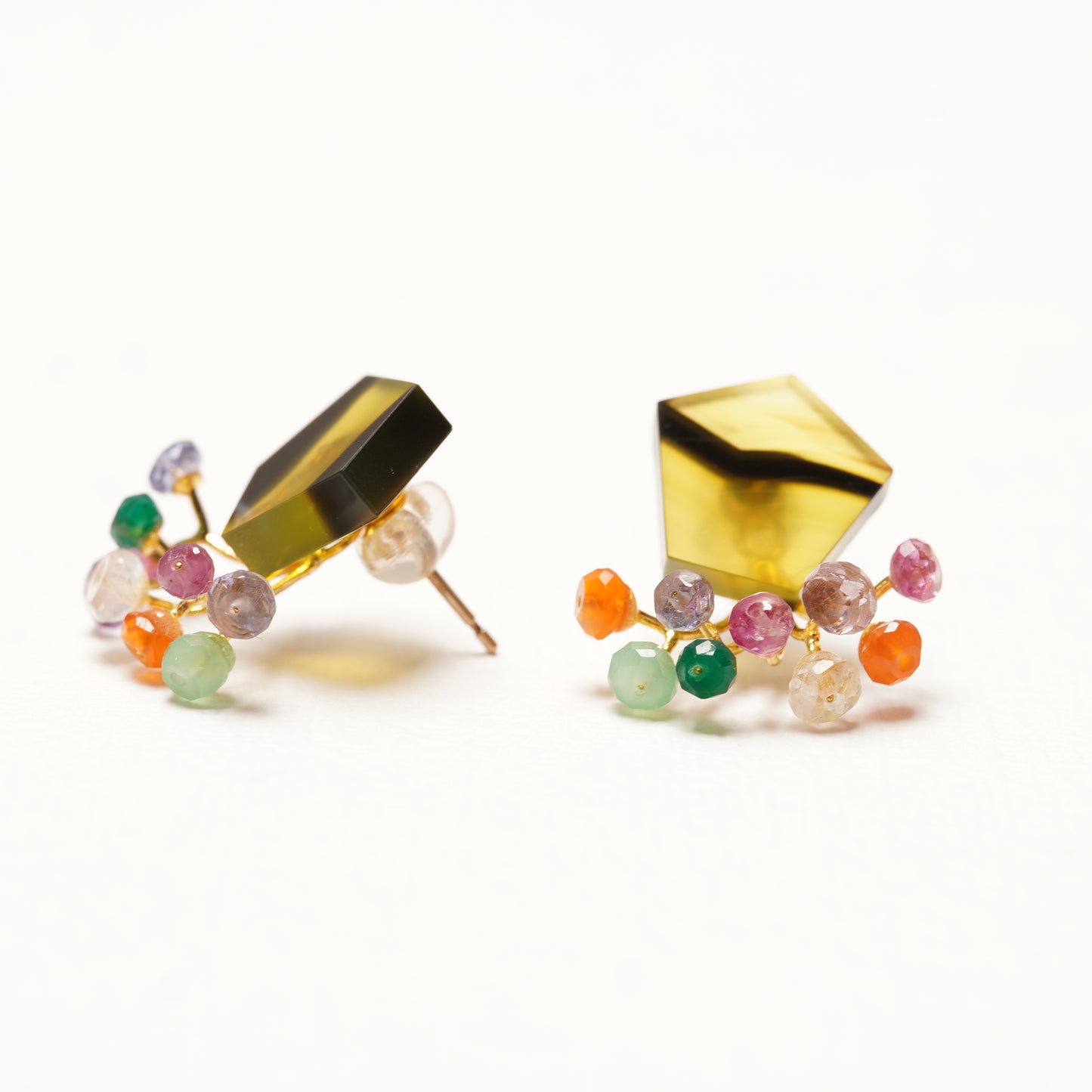 Gemstone Fairy Earrings Collection Pierce