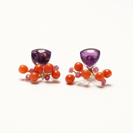 Gemstone Fairy Earrings Collection Pierce