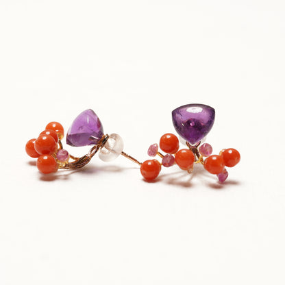 Gemstone Fairy Earrings Collection Pierce