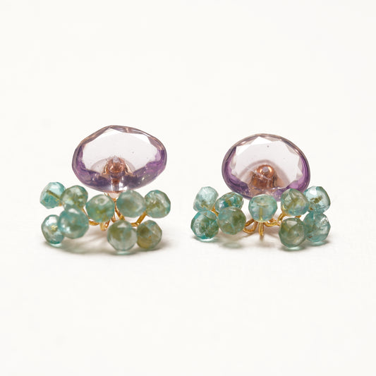 Gemstone Fairy Earrings Collection Pierce　完売
