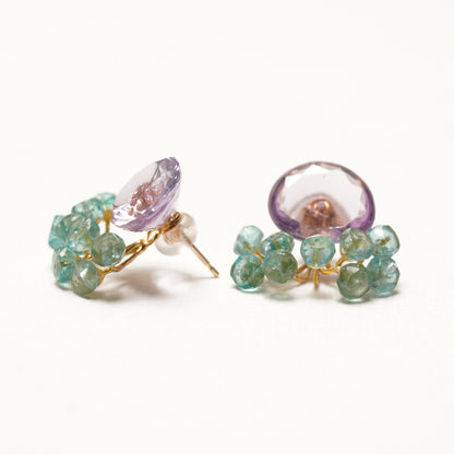Gemstone Fairy Earrings Collection Pierce　完売