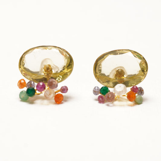 Gemstone Fairy Earrings Collection Pierce