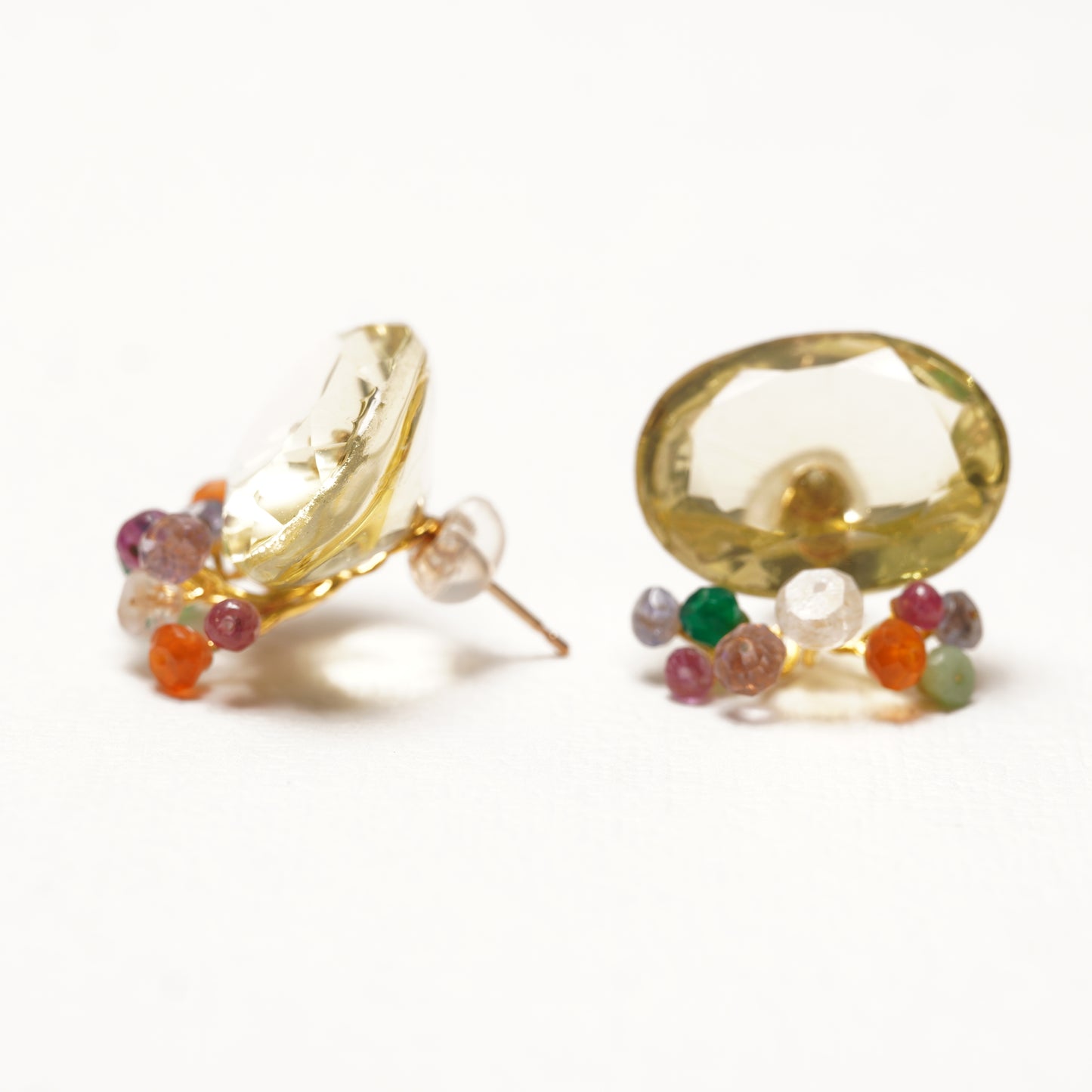 Gemstone Fairy Earrings Collection Pierce