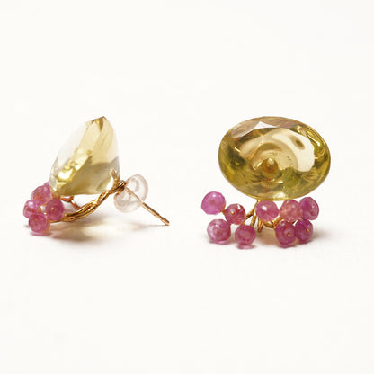 Gemstone Fairy Earrings Collection Pierce