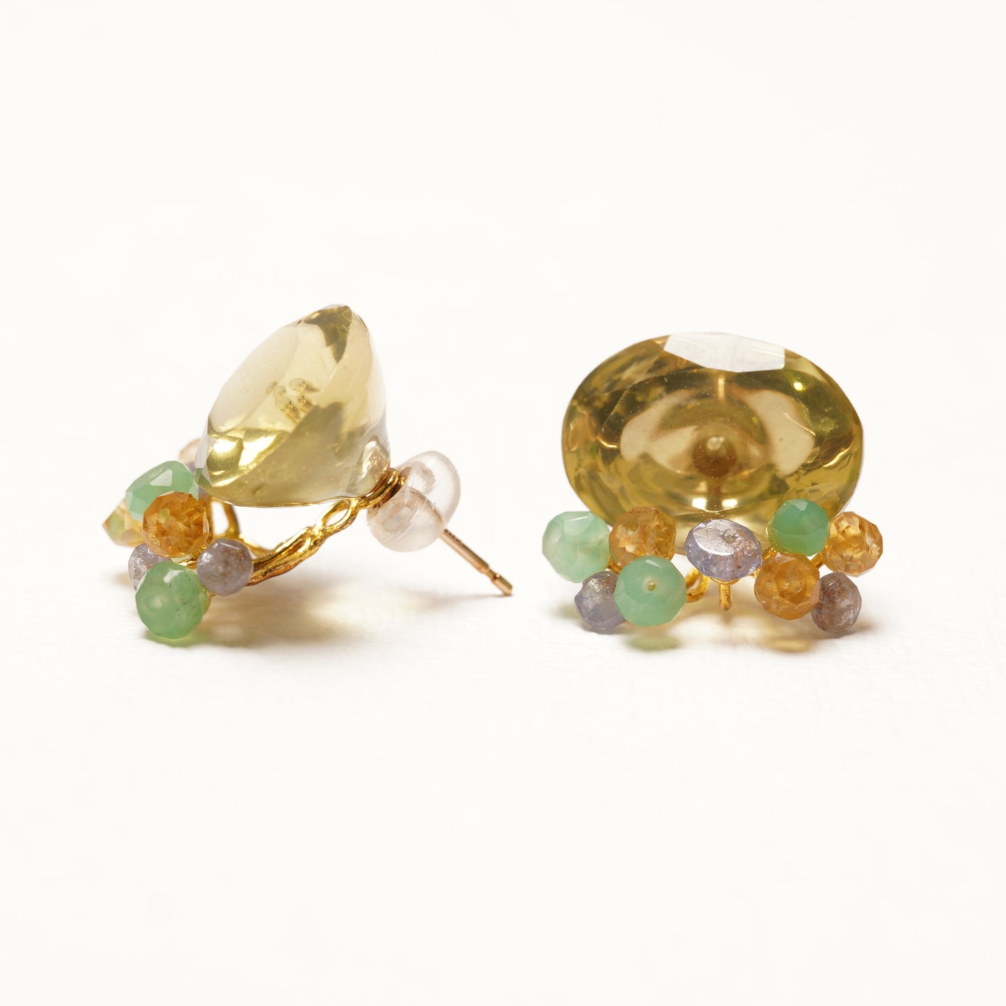 Gemstone Fairy Earrings Collection Pierce