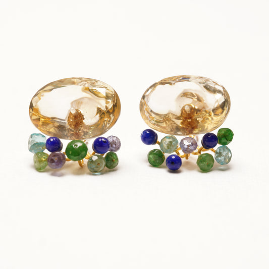 Gemstone Fairy Earrings Collection Pierce