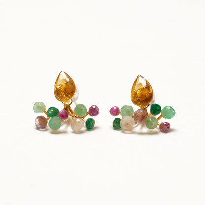 Gemstone Fairy Earrings Collection Pierce
