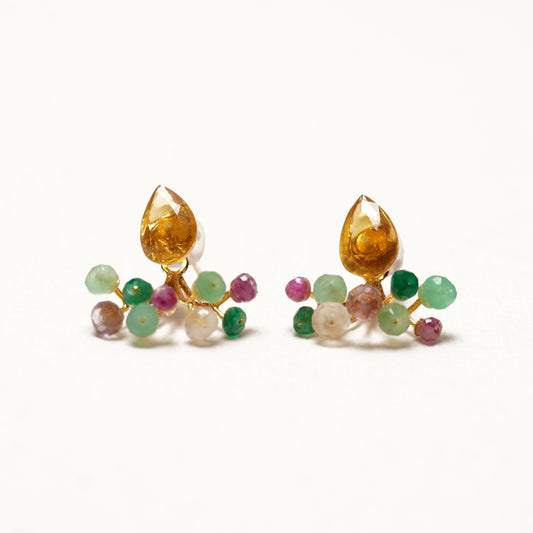 Gemstone Fairy Earrings Collection Pierce
