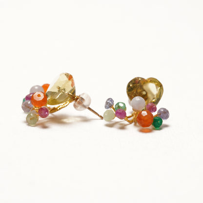 Gemstone Fairy Earrings Collection Pierce