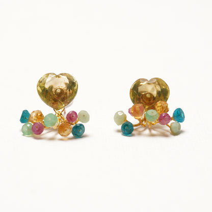 Gemstone Fairy Earrings Collection Pierce