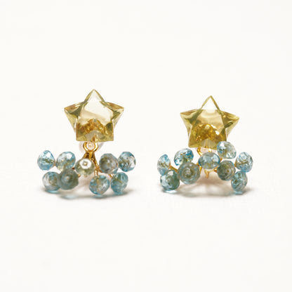 Gemstone Fairy Earrings Collection Pierce