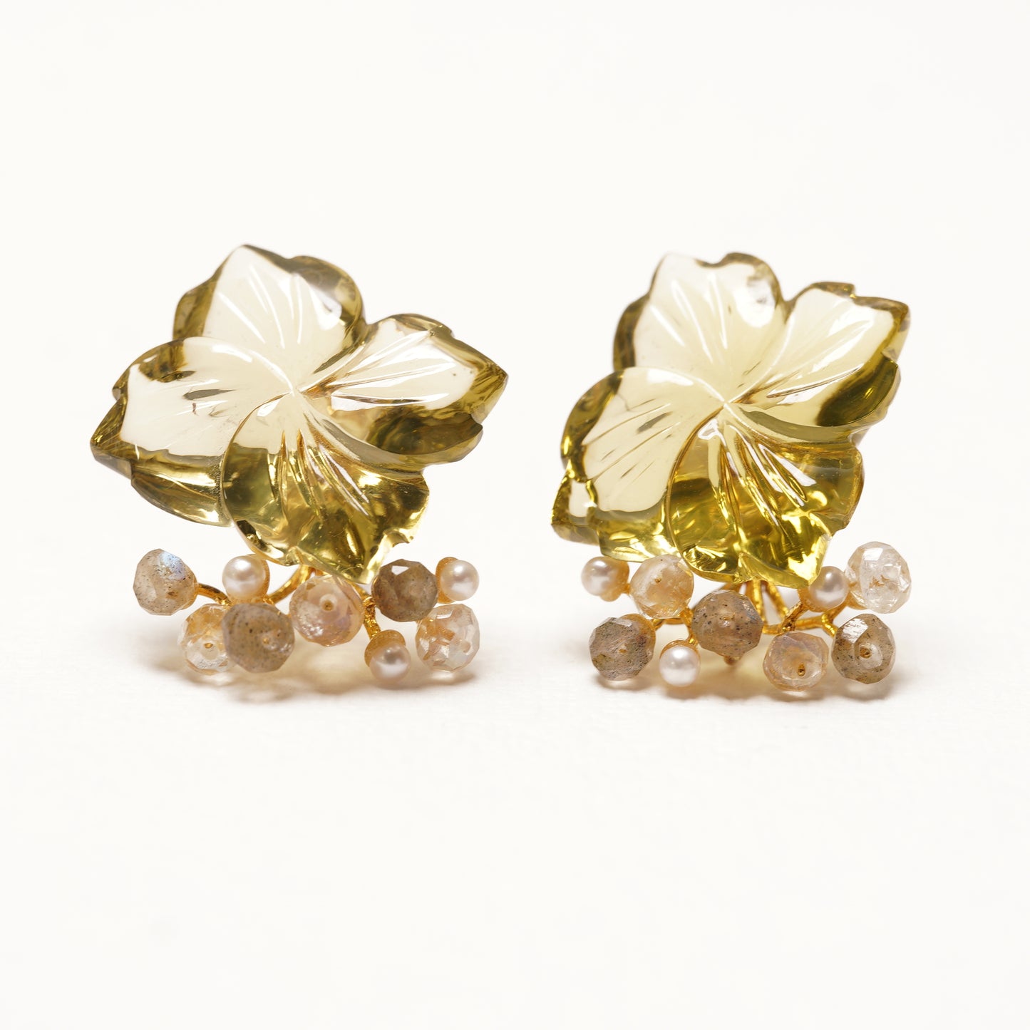 Gemstone Fairy Earrings Collection Pierce