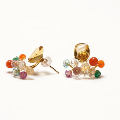 Gemstone Fairy Earrings Collection Pierce