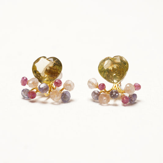 Gemstone Fairy Earrings Collection Pierce