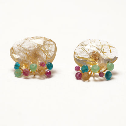 Gemstone Fairy Earrings Collection Pierce