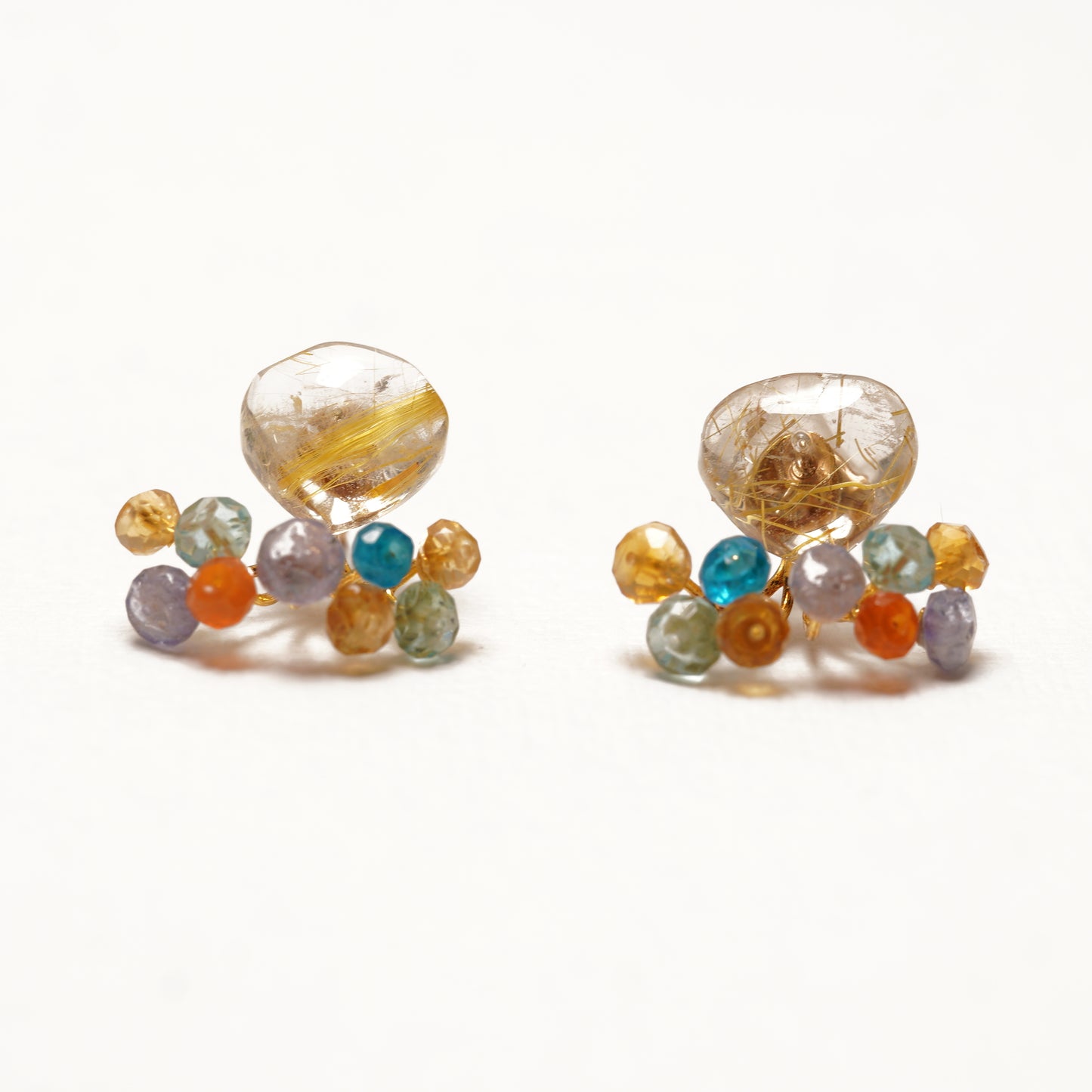 Gemstone Fairy Earrings Collection Pierce　完売