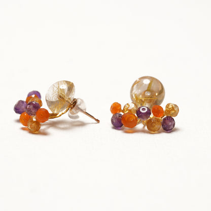 Gemstone Fairy Earrings Collection Pierce　完売