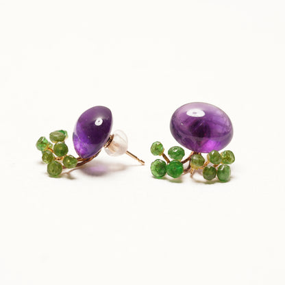 Gemstone Fairy Earrings Collection Pierce 完売