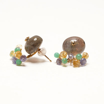 Gemstone Fairy Earrings Collection Pierce