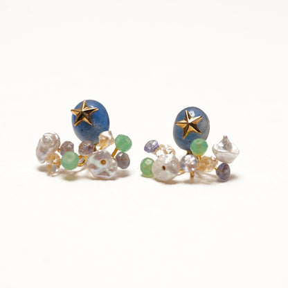 Gemstone Fairy Earrings Collection Pierce 完売