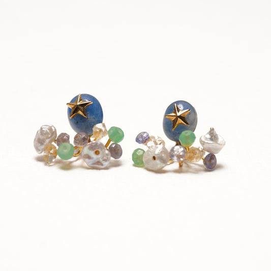 Gemstone Fairy Earrings Collection Pierce 完売