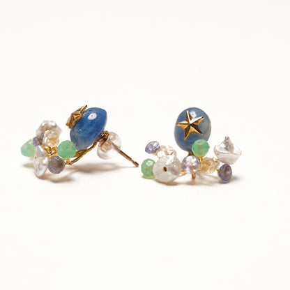 Gemstone Fairy Earrings Collection Pierce 完売