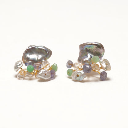 Gemstone Fairy Earrings Collection Pierce