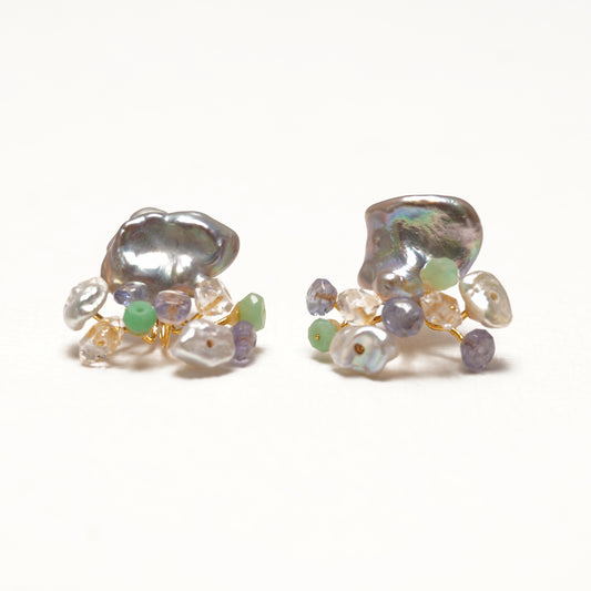 Gemstone Fairy Earrings Collection Pierce