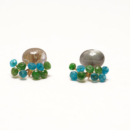 Gemstone Fairy Earrings Collection Pierce