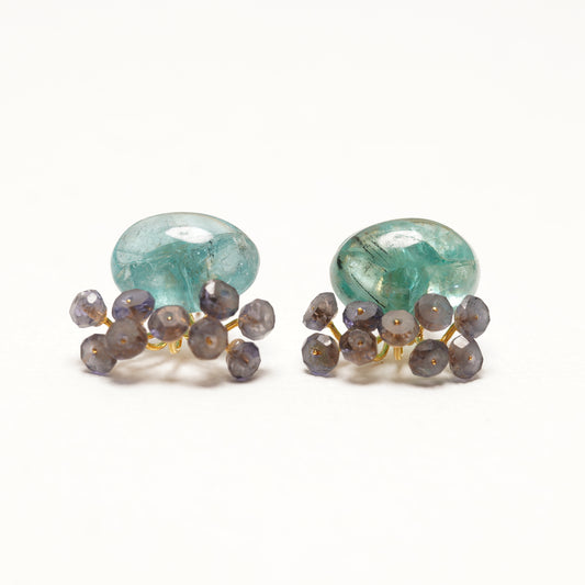 Gemstone Fairy Earrings Collection Pierce